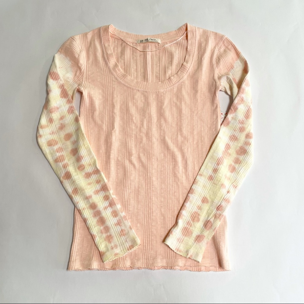Free People Big Sur Long Sleeve Thermal Tie Dye